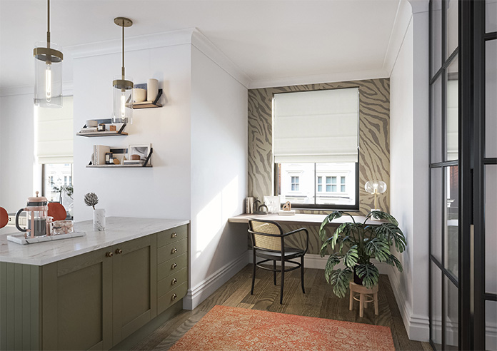 Tarbert, Egret - Roman Blind - Image 6